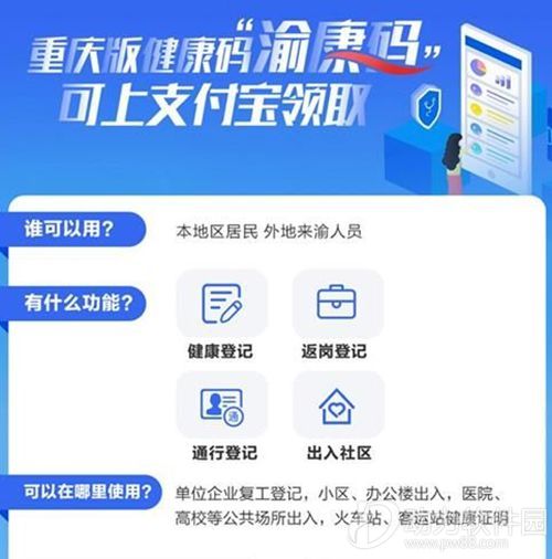 重庆渝康码怎么申请