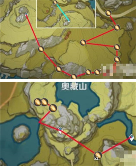 原神4.0石珀采集路线是什么