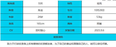 绯色回响迦楼罗角色怎么样